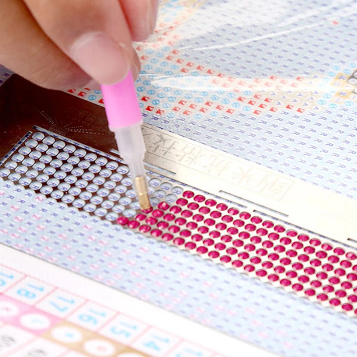 Photography Rules - 1pc- Diamond Craft Tools Net Ruler