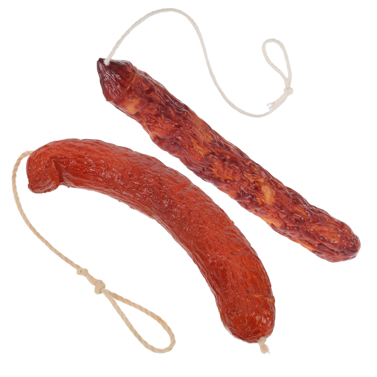 Photography Of Food - 2Pcs Artificial Sausage Display Props Lifelike