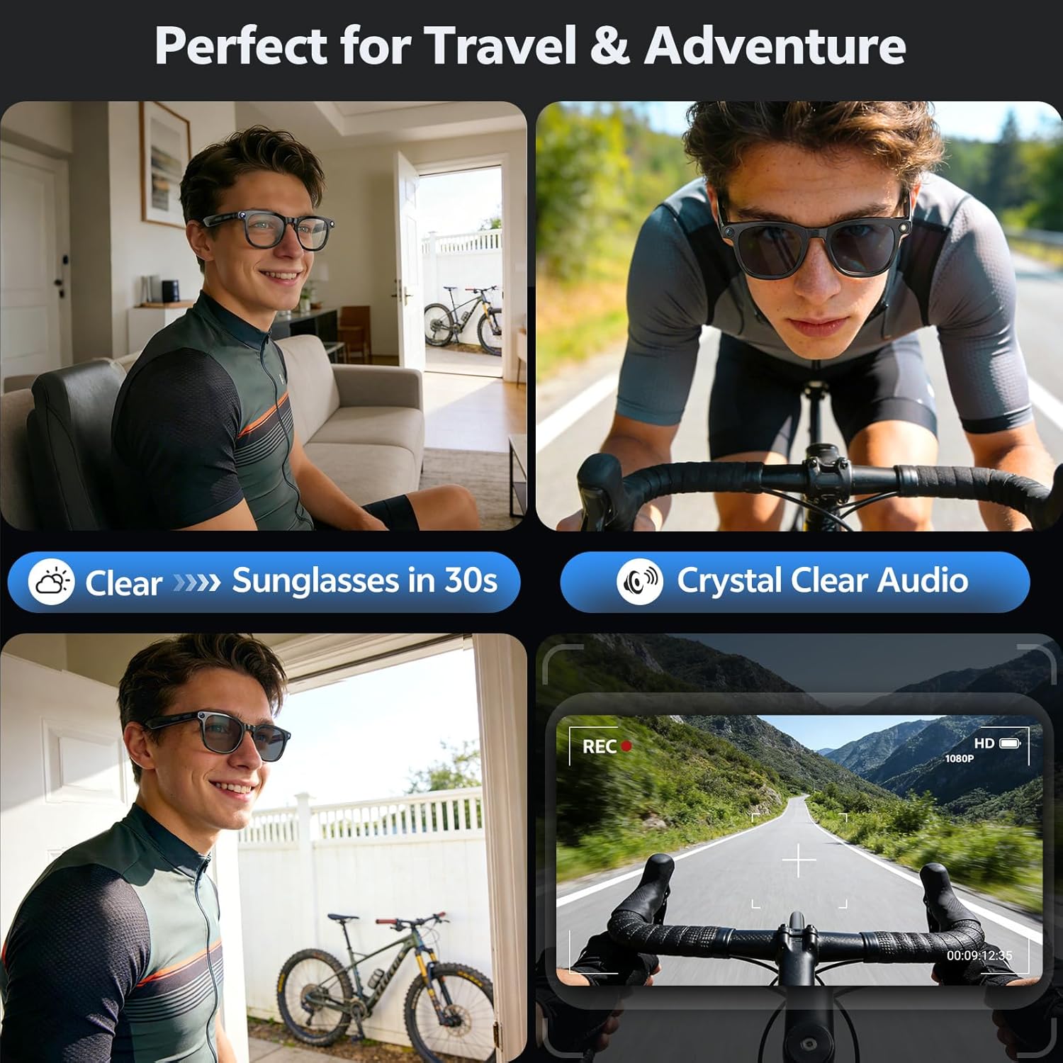 2026 4K 8MP Smart Glasses Men  - огляд і ціна Photography Japanese