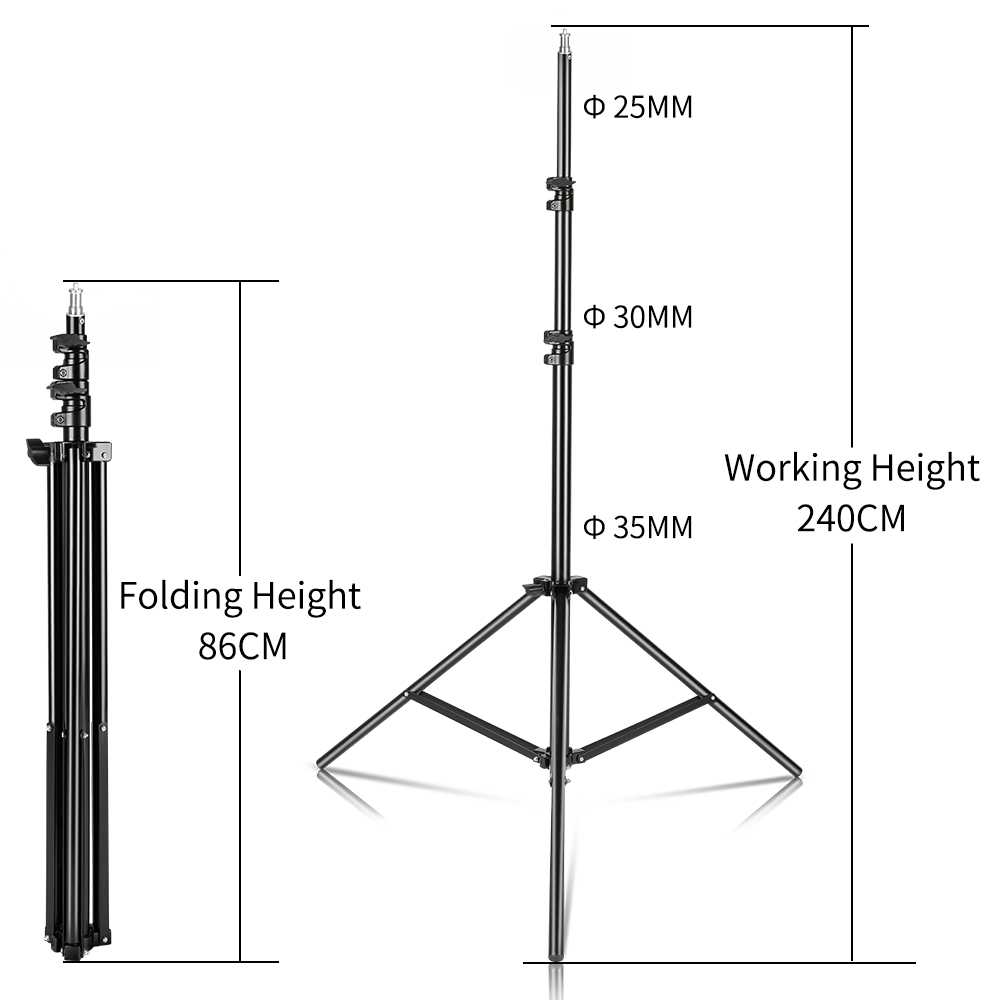240CM/7.9FT 1/4 Screw Photogra - огляд і ціна Photography Umbrella Lights