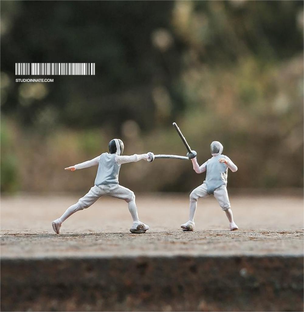 Resin 3D Print  1/64 Fencing C - огляд і ціна Photography Competition