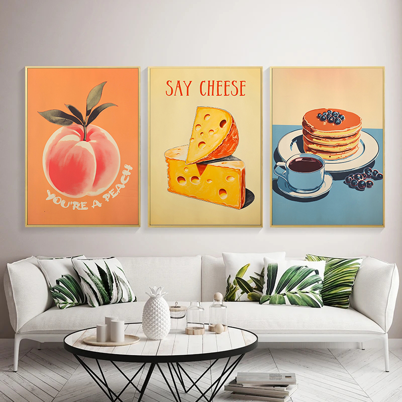 Vintage Food Poster Eggs Bacon - огляд і ціна Photography Of Food