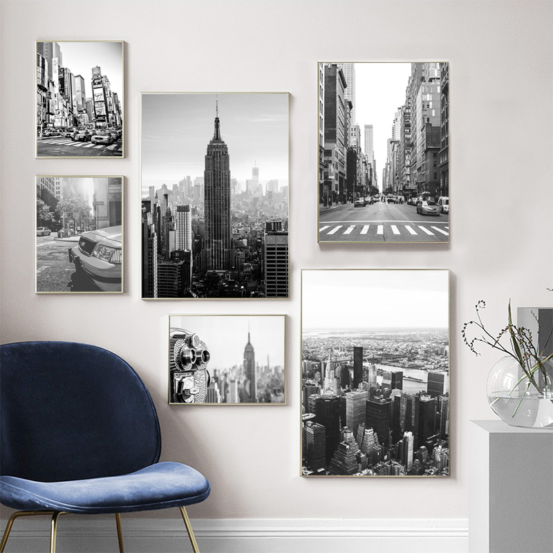 1pc frameless Canvas painting  - огляд і ціна Photography Black And White