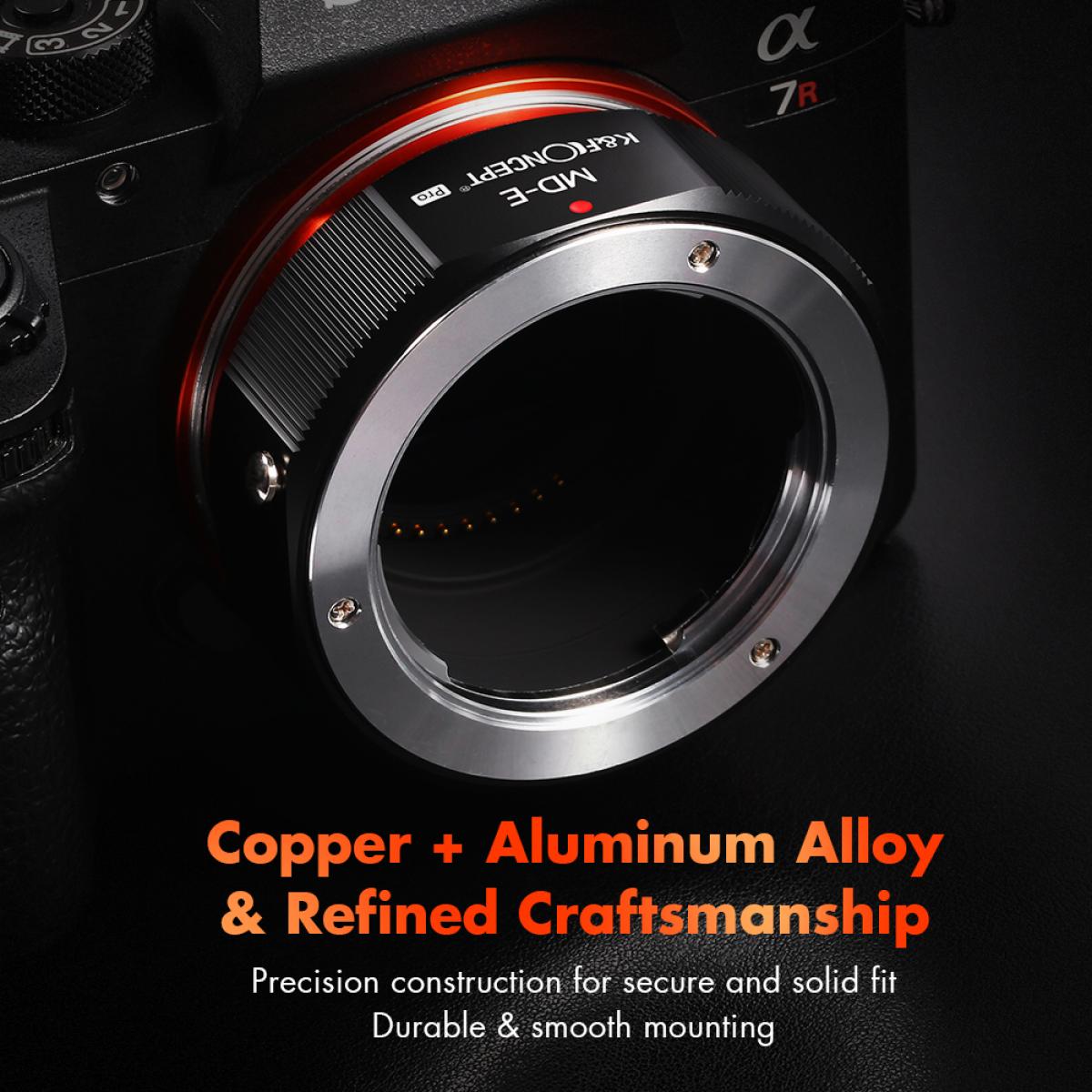 K&F CONCEPT MD to NEX Lens Mou - огляд і ціна Sony Camera A6400