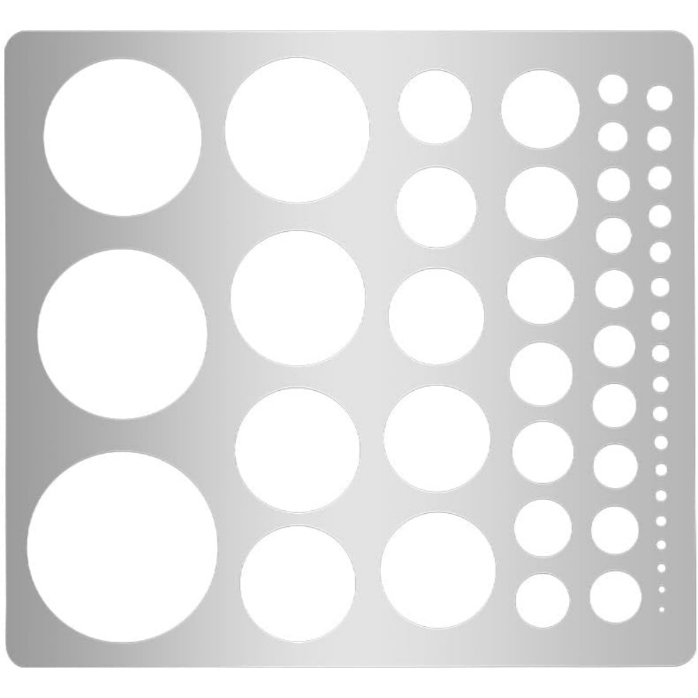 1Pcs Metal Circle Stencil Temp - огляд і ціна Photography Rules