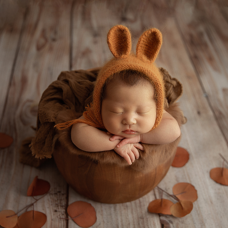 Knitted Rabbit Hat Newborn Pho - огляд і ціна Photography Still Life
