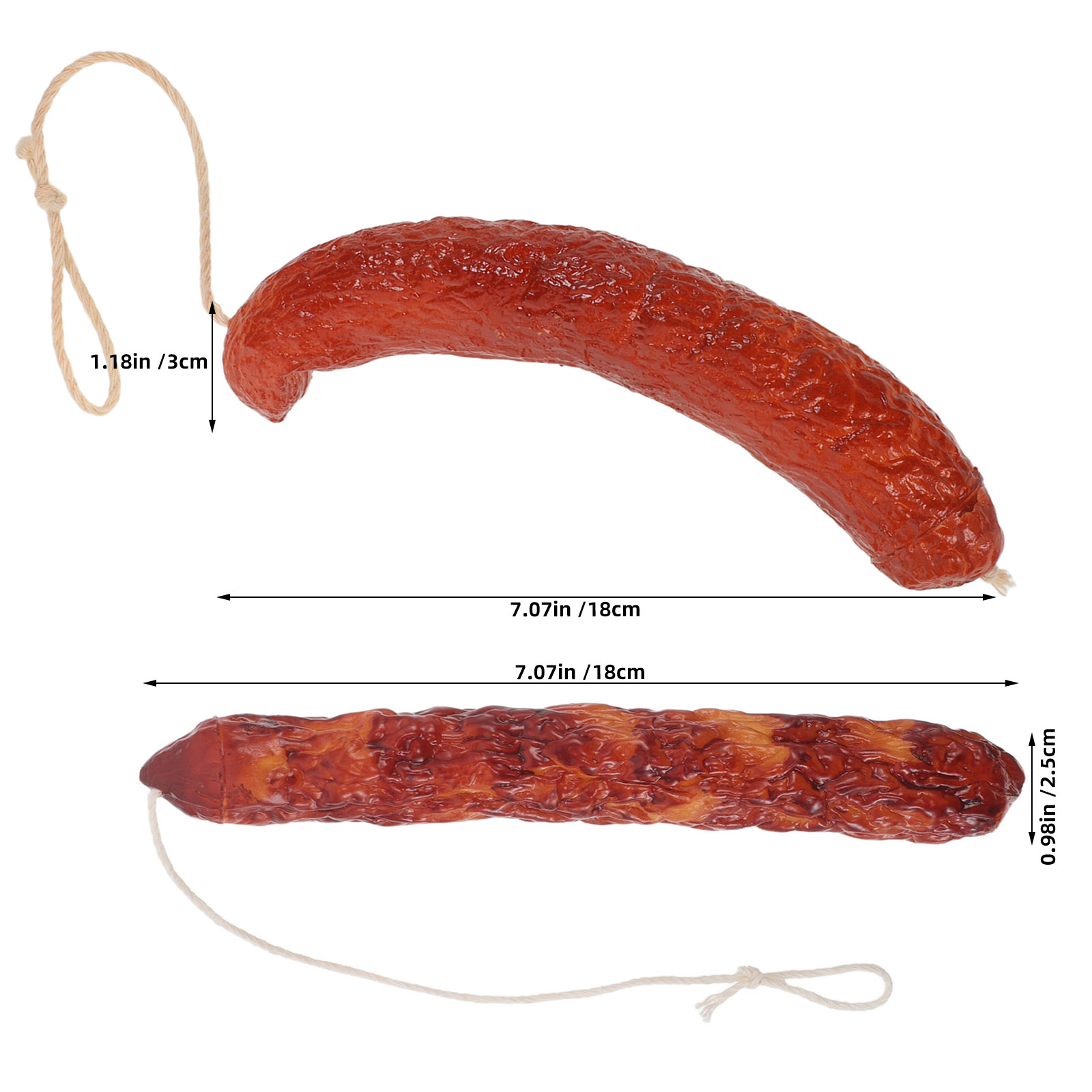 2Pcs Artificial Sausage Displa - огляд і ціна Photography Of Food