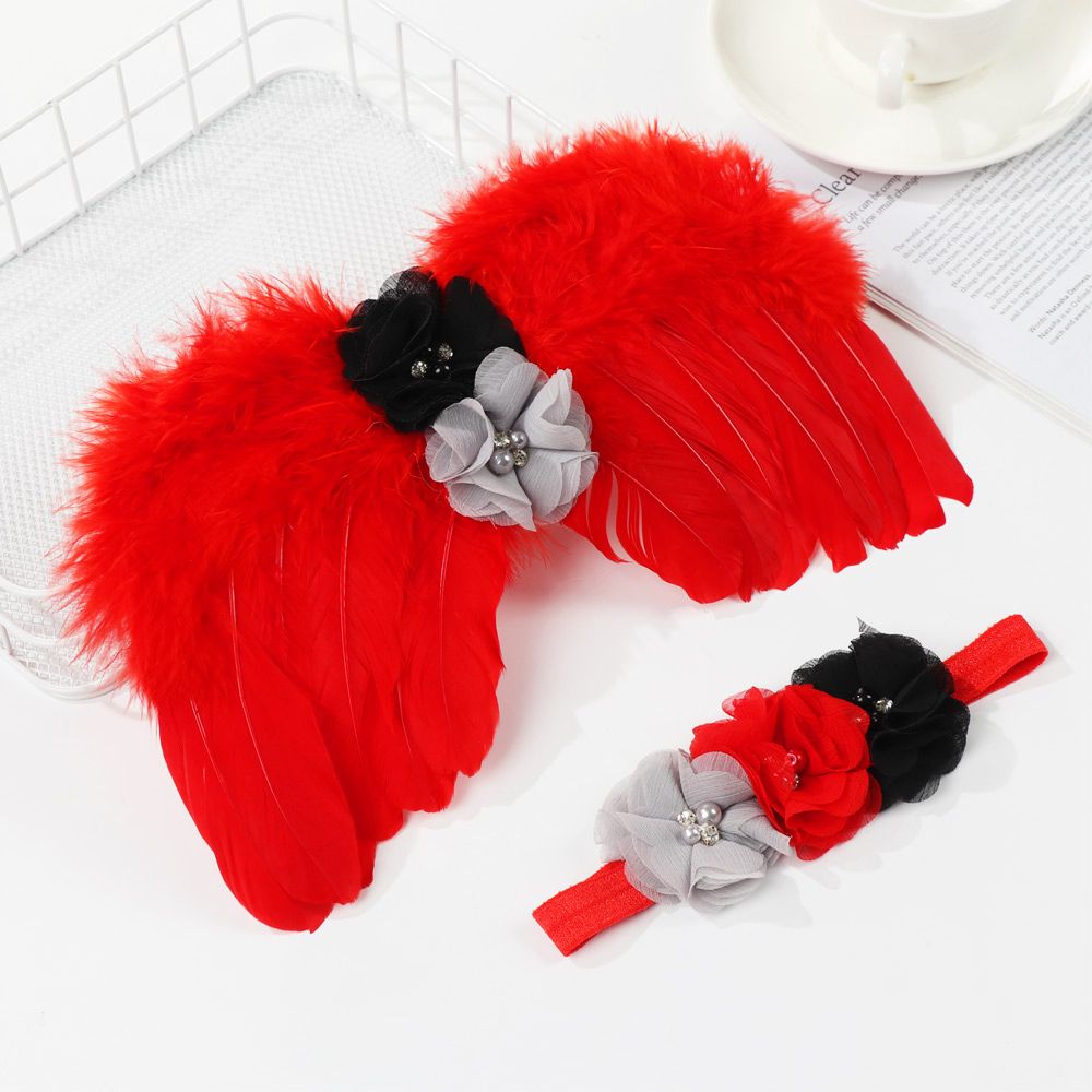 2pcs/set Cute Newborn Angel Fe - огляд і ціна Photography Still Life