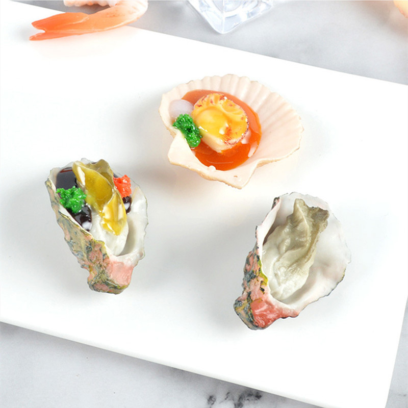 Artificial Oyster Scallop Fake - огляд і ціна Photography Of Food