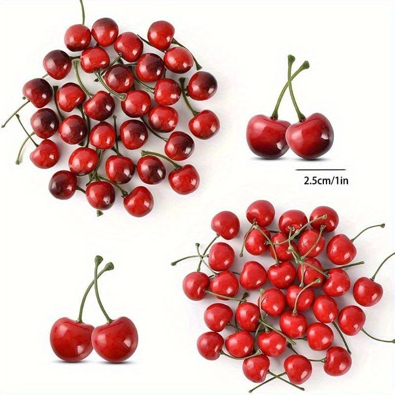 30Pcs Fake Cherry Artificial F - огляд і ціна Photography Of Food