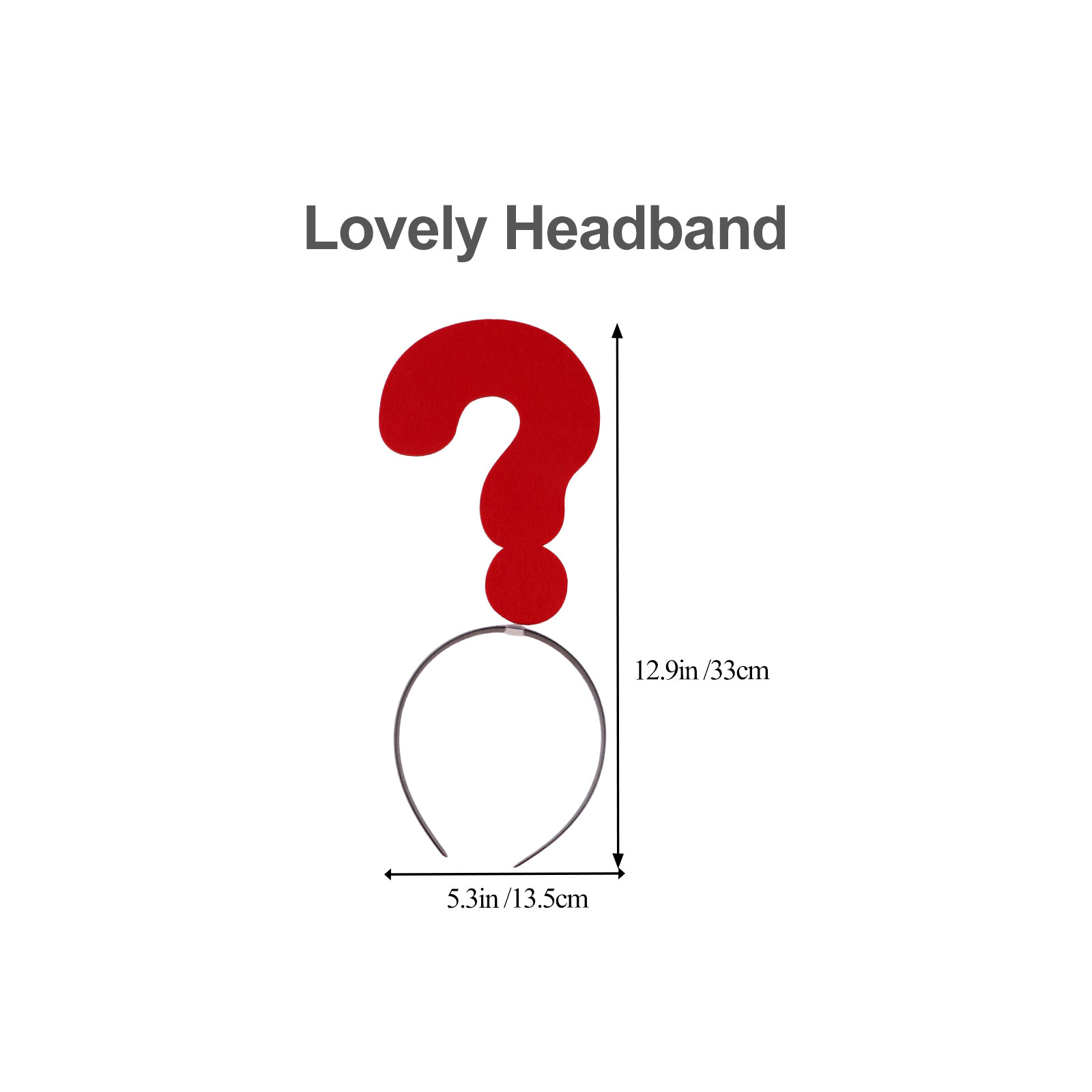 2Pcs Adorable Question Mark Ha - огляд і ціна Photography Questions