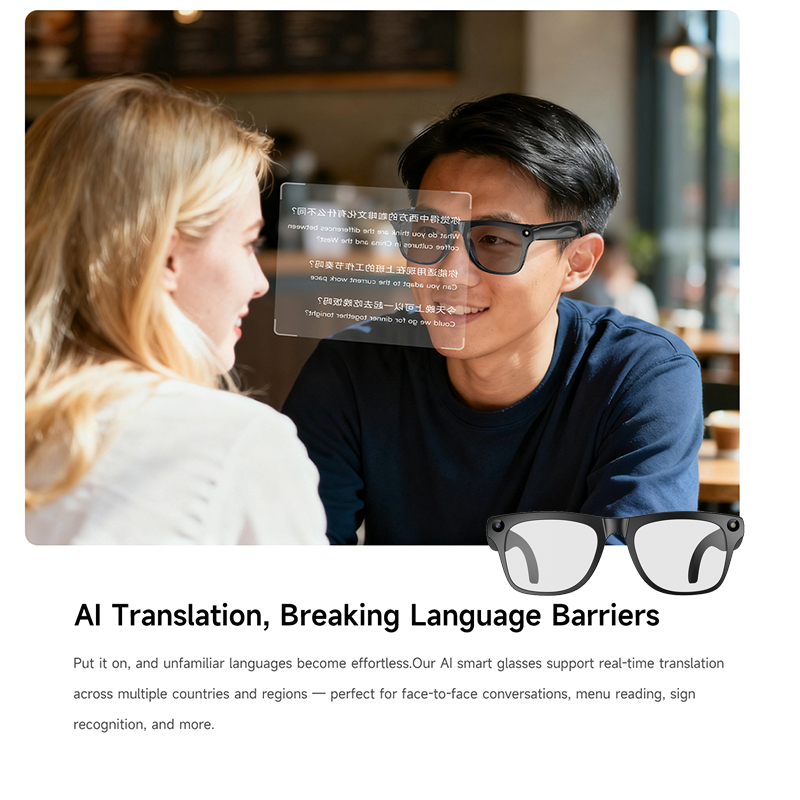 4K UHD Smart Translation Glass - огляд і ціна Photography Japanese