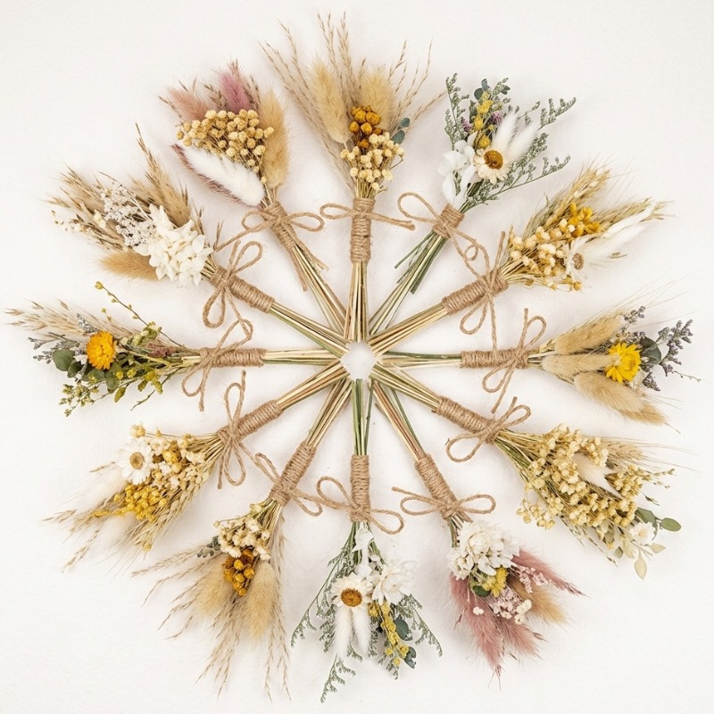 Mini Dried Flower Bouquet Natu - огляд і ціна Photography Graduation