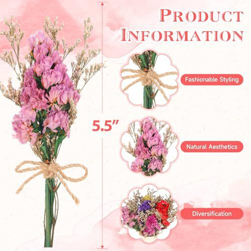 Mini Dried Flower Bouquet Natu - огляд і ціна Photography Graduation