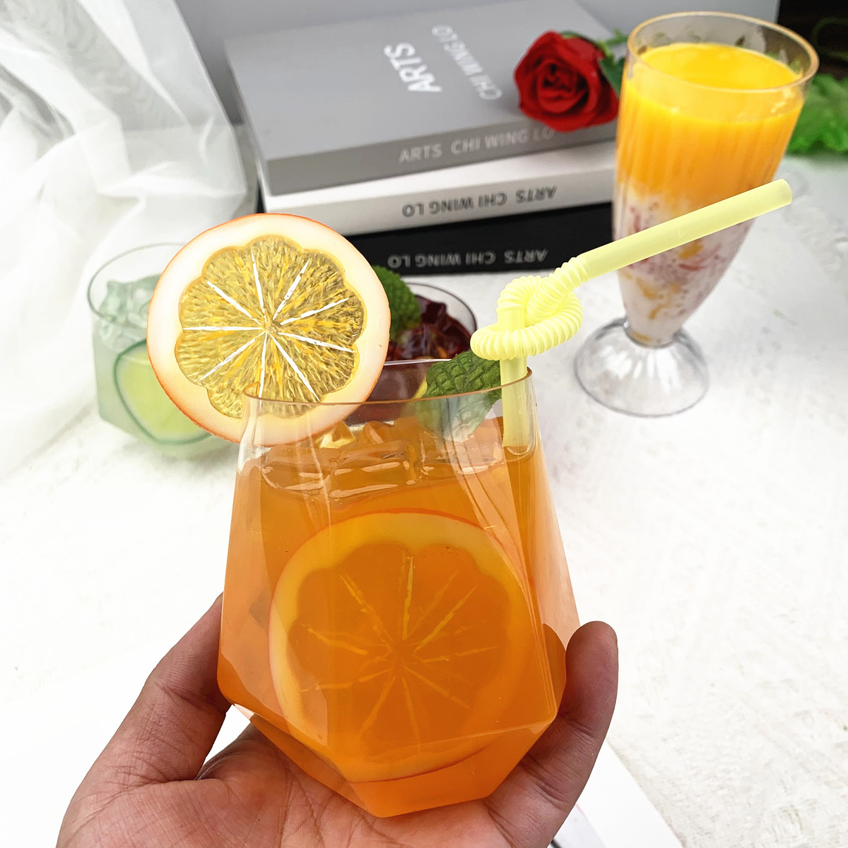 Fake Fruit Tea Boba Milk Tea J - огляд і ціна Photography Of Food
