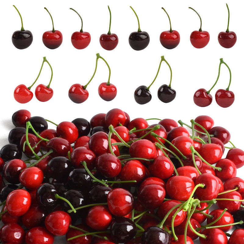 10Pcs Artificial Cherry Fake F - огляд і ціна Photography Of Food