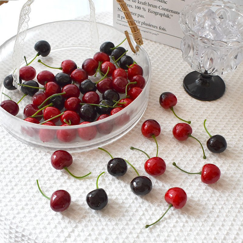 10Pcs Artificial Cherry Fake F - огляд і ціна Photography Of Food